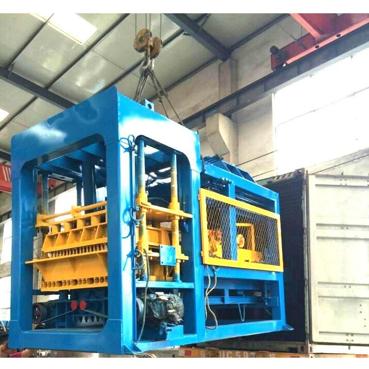 Qt10-15 High Productivity Concrete Hollow Block Making Machine