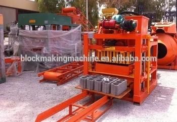 Small Scale Construction Equipment Concrete Block Machine Qtj4-26c
