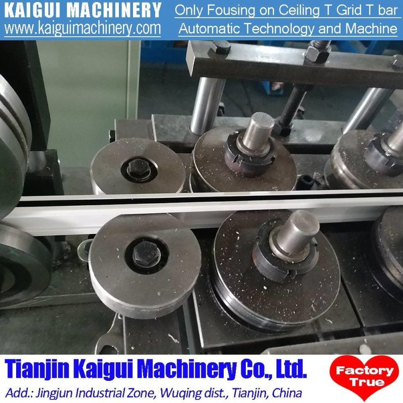 Factory Fully Automatic T Grid T Bar Forming Machine Main Tee