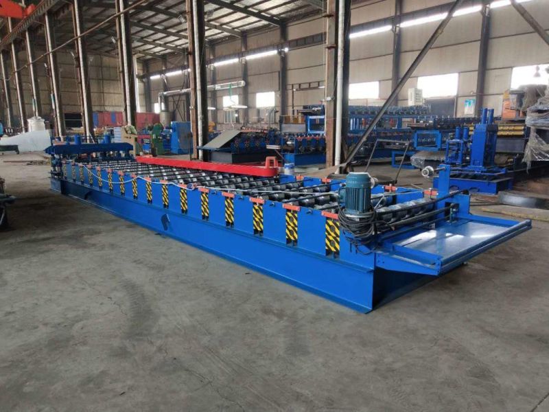 Dixin Certificated Glazed Tile Roof Panel Roll Forming Machine