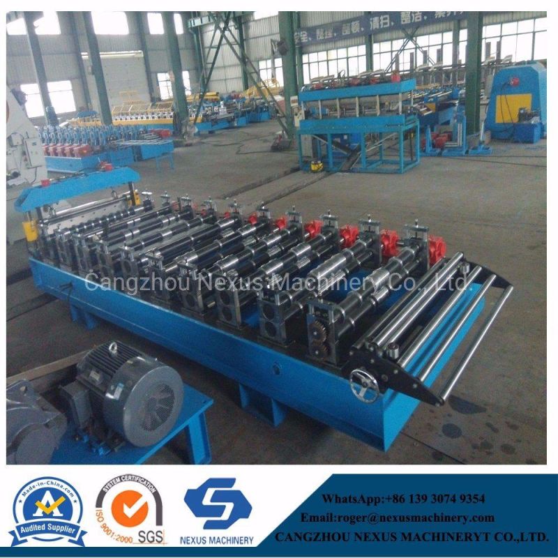 Gearbox Driven Galvanized Roof Profile Sheet Forming Machine/Roof Making Machine