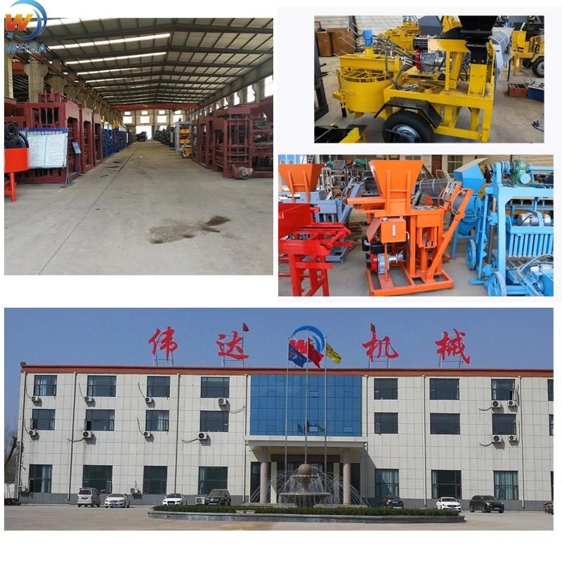 Compressed Soil Earth Clay Interlocking Lego Block Making Machine by Diesel Engine