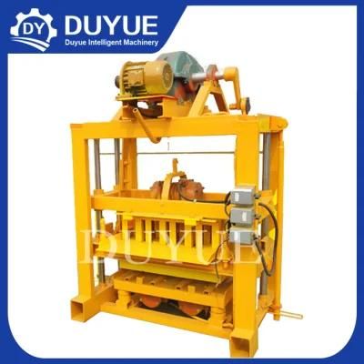 Qtj4-40 High Efficiency Cement Automatic Brick Block Making Machine