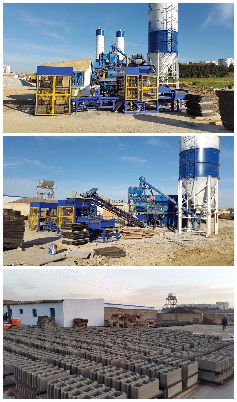 8-15 Tanzania Block Brick Making Machine for Sale Building Block Machine Auto Hollow Block Machine Production Line