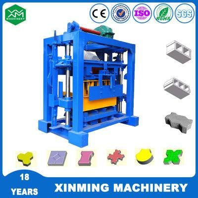 Hot Sell Qt4-30 Hydralic Paver Brick Making Machine Concrete Hollow/Solid Block Machine in Bangladesh
