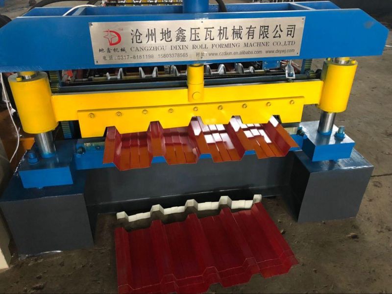 Automatic Color Steel Deck Roofing Sheet Roll Forming Machine