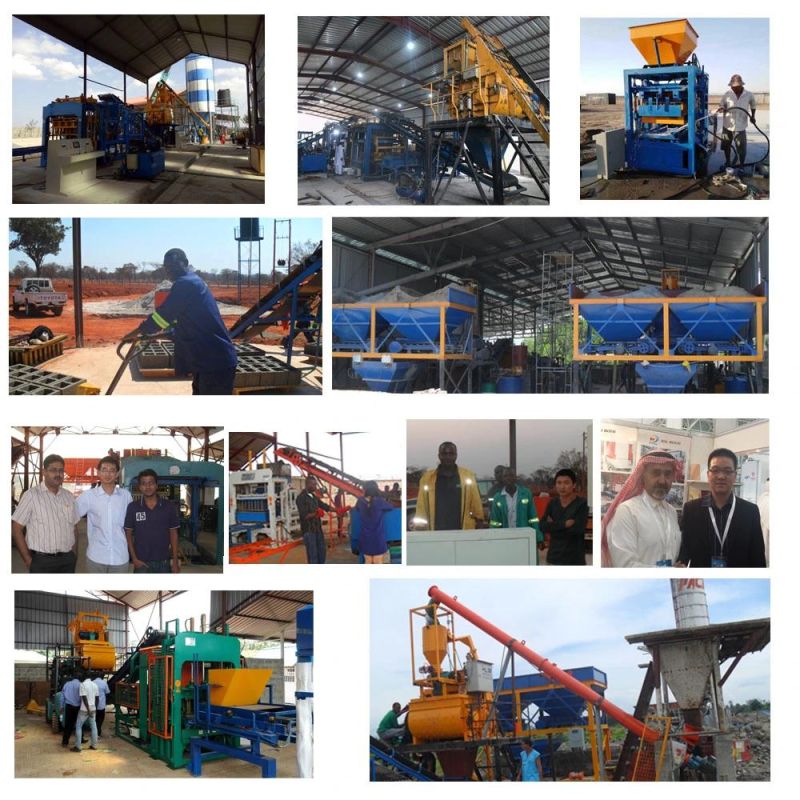 Qtf3-20 (QTF3-15) Automatic Cement Fly Ash Concrete Block& Stone Paver Brick Machine Price