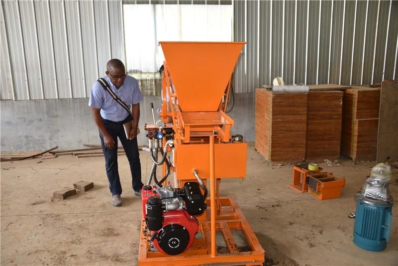 Semi-Automatic Xm2-25 Clay Interlocking Brick Making Machine Hollow Block Making Machine for Building House