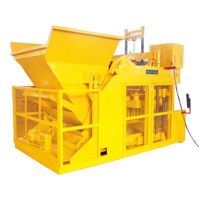 Qmy12-15 Concrete Cement Egg Laying Mobile Paver Block/Brick Making Machine From China