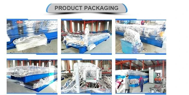 Galvanized Sheet Cutting Roofing Trapezoidal Tile Roll Forming Machine