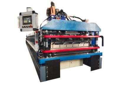 Metal Sheet Roofing Forming Machine Roof Sheet Horizontal Curving Machine Automatic Crimping Machine
