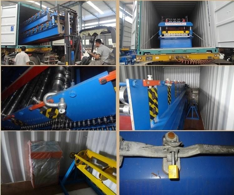 Double-Layer Color Steel Sheet Roof Panel Roll Forming Machine