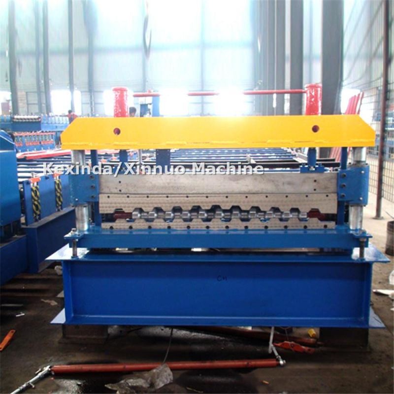 Automatic Aluminum Ibr Roof Sheet Steel Profile Making Roll Forming Machine Manufacturer