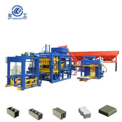 Qt8-15 Fully Automatic Concrete Block Making Machine, Brick Molding Machine