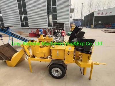 Qts2-20 M7mi Double Mould Hydraform Interlocking Soil Clay Brick Making Machine