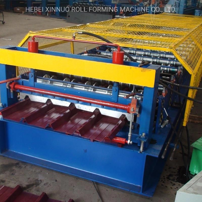 988 Metal Profile Roofing Sheet Tile Roll Forming Machine Wall Panel Machine for Chile