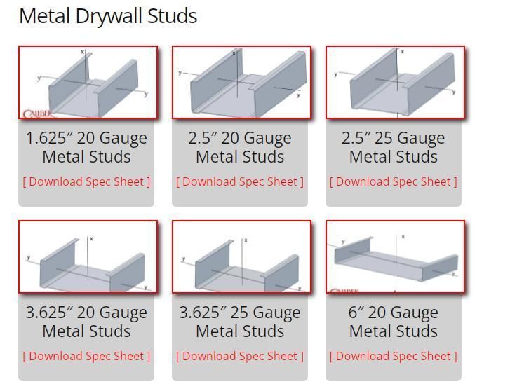 Drywall Stud and Track Roll Forming Machine