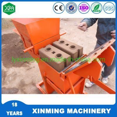 Xinming Xm2-40 Interlocking Brick Making Machine Mud Block Making Machine with Good Price