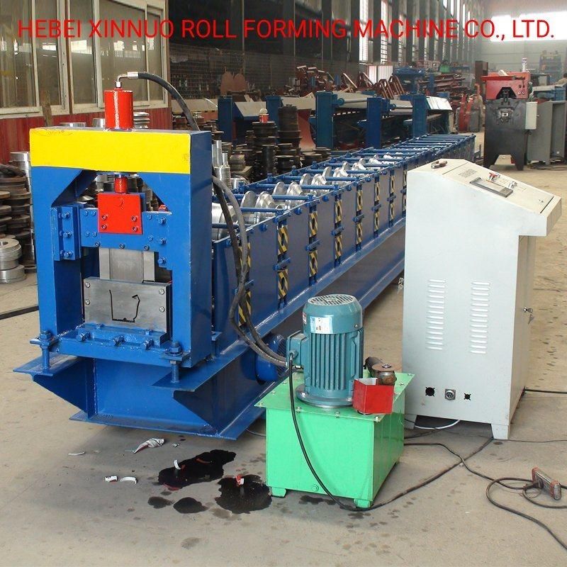 Half Round Rain Gutter Roll Forming Machine /High Quality Gutter Machine