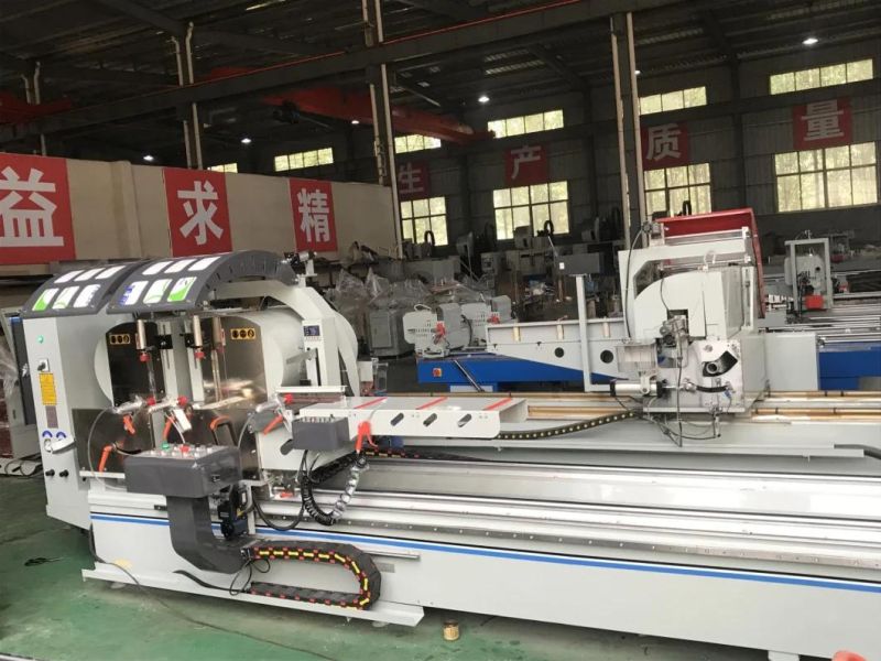 2022 Promotion! ! ! Automatic CNC Aluminum Window Door Machine/Aluminum Window Machine/Aluminium and PVC Double Head Cutting Miter Saw