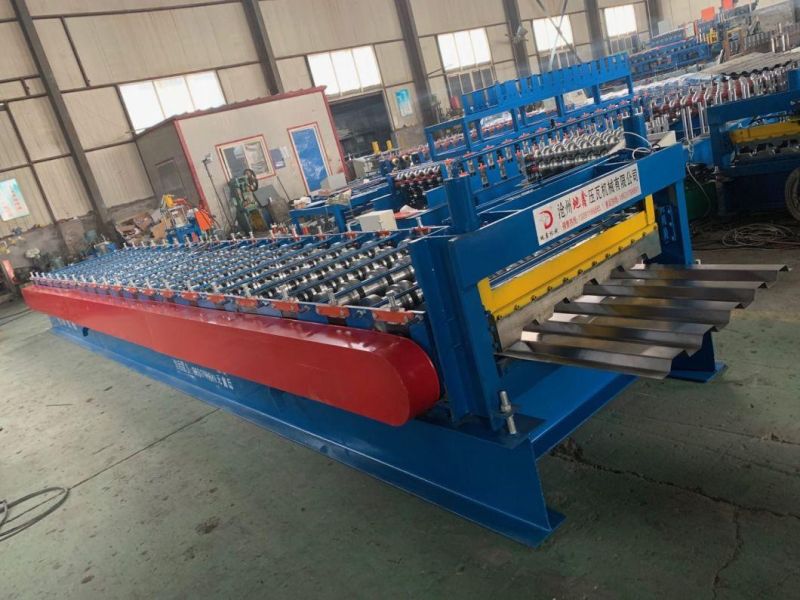 PPGI High Efficiency Floor Deck Roll Forming Machinery