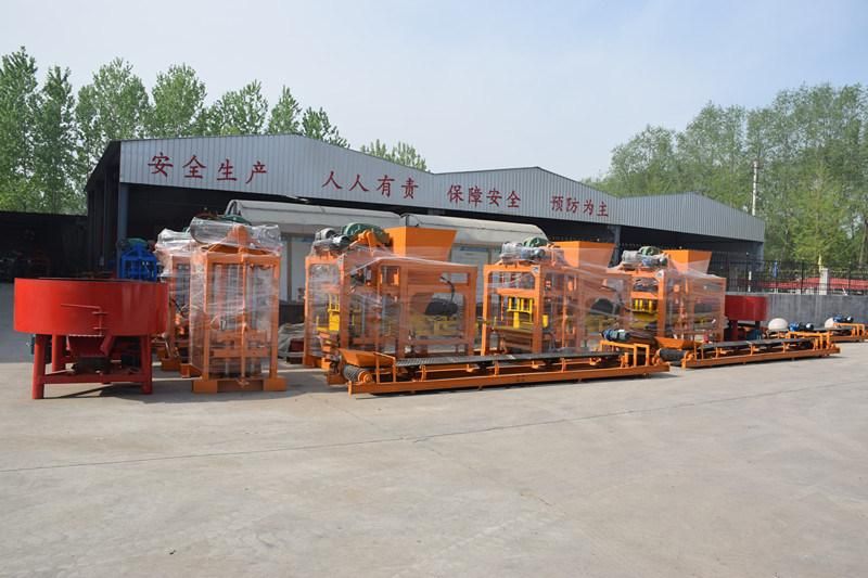 Qhj4-28 Automatic Cement Brick Making Machine /Full-Automatic Cement Brick Making Machine/Cement Interlocking Hollow Brick Block Making Machine