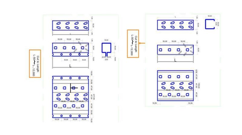 CE Approved New Iron Sheet Making Machine Shelving and Racking System