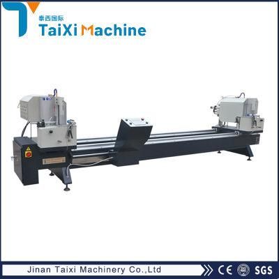 CNC Double Head Precision Cutting Saw Windows Processing Machine 500*4200 Aluminum Profile Windows Cutting Machine