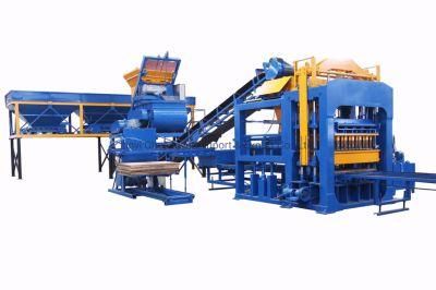 Qt4-15 Automatic Brick Making Machine China Cement Blocks Making Plant Pavement Blocks Machine