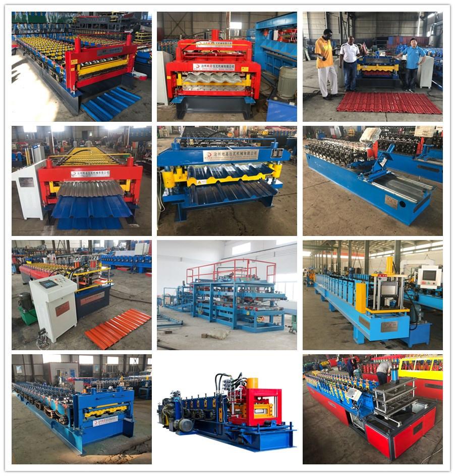 PPGI High Efficiency Floor Deck Roll Forming Machinery