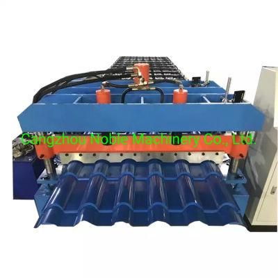 Bamboo Shape Roof Tile Sheet Metal Making Roofing Roll Forming Machinery