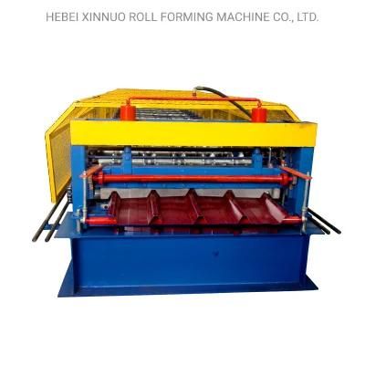 988 Metal Profile Roofing Sheet Tile Roll Forming Machine Wall Panel Machine for Chile