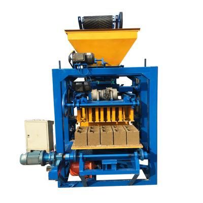 Concrete Solid Block Machine Qt4-24 Cement Hollow Block Making Machine Semi Automatic