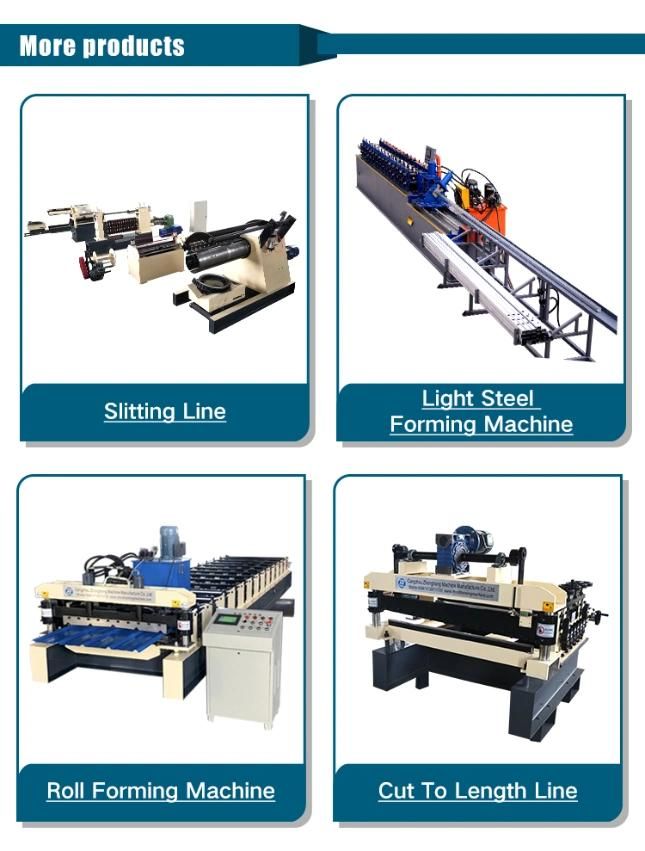 CNC Producing Scaffold Making Machinery Line Scaffolding Walk Board Steel Floor Deck Roll Forming Machine