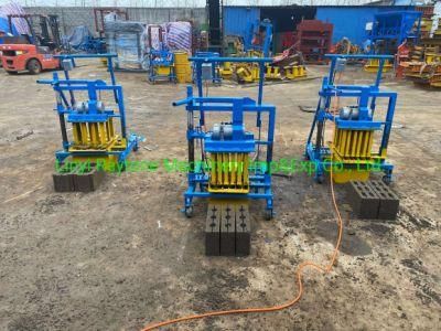 Qt2-45 Portable Brick Pressing Plant Egg-Laying Block Machine