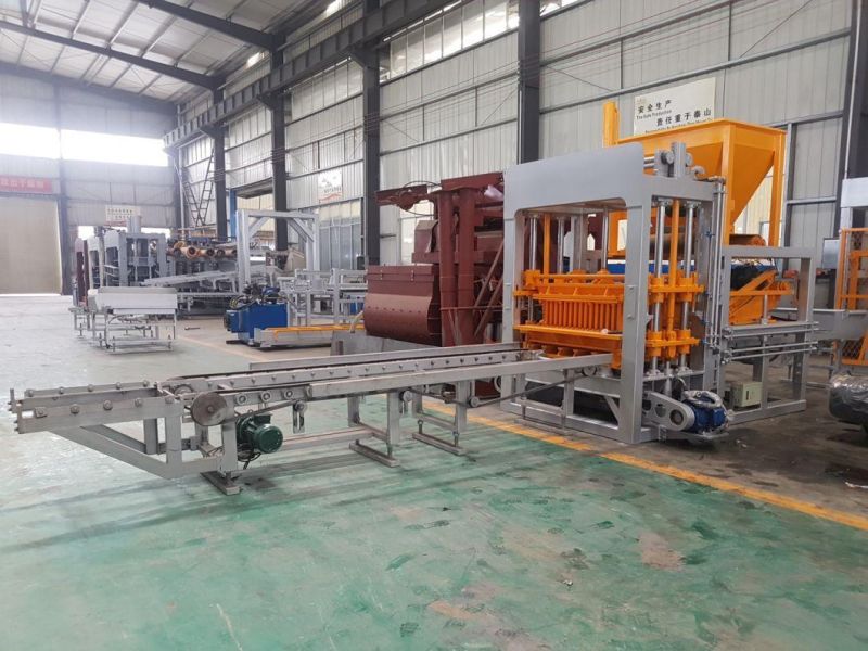 Machine for Brick Block Concrete Hollow Block Making Machine Price