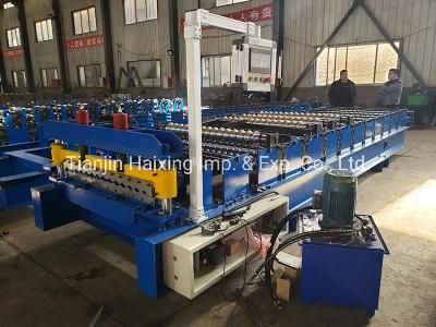 Calamine Hydraulic Press Roofing Sheet Roll Forming Machine