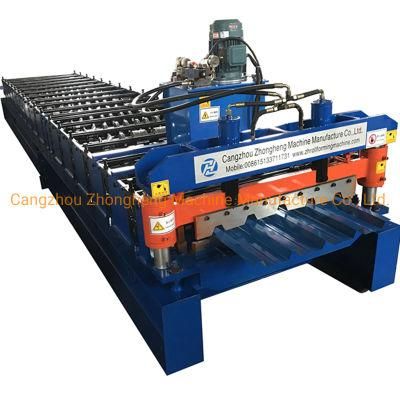 Africa Market 686 Corrugate Ibr Roof Sheet Tile Making Roll Forming Machine