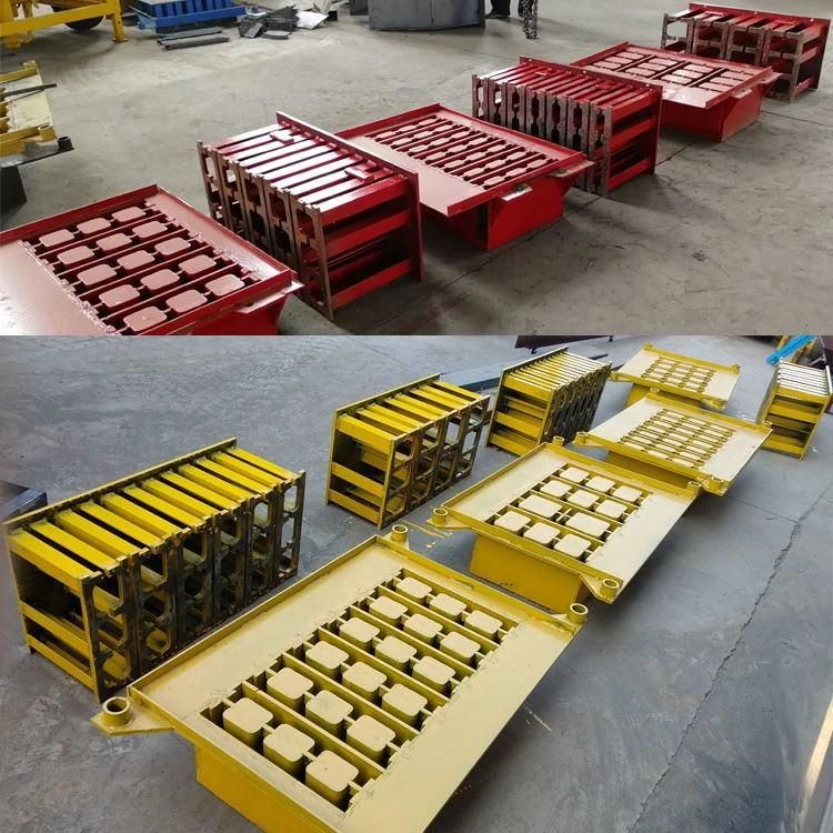 Qt4-20 High Quality Fully Automatic Hydraulic Concrete Hollow Block Making Machine Cement Brick Paver Machine Curbstone Machine