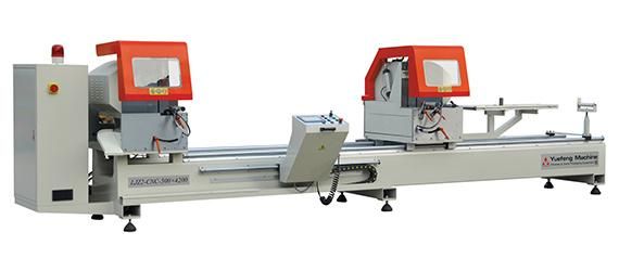 Double Head Precision 45 90 Degree Aluminum Window Cutting Machine