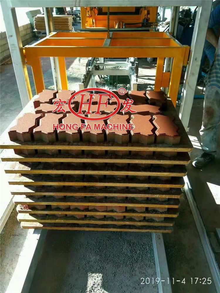Automatic Ecological Block Bricks Making Hollow Cement Concrete Paving Brick Making Machine