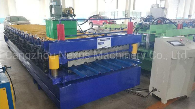 Double Deck Metal Roofing Sheet Molding Machine