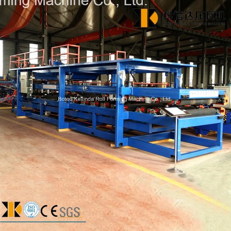 Kexinda Z-Lock EPS and Rockwool Sandwich Panel Production Line