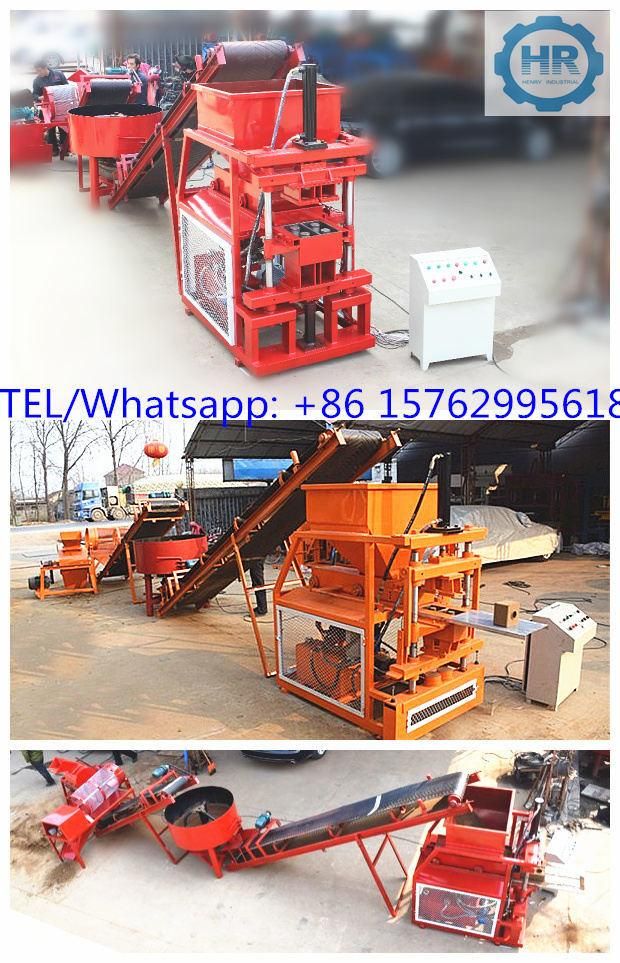 Hr2-10 Eco Soil Interlocking Clay Brick Making Machine