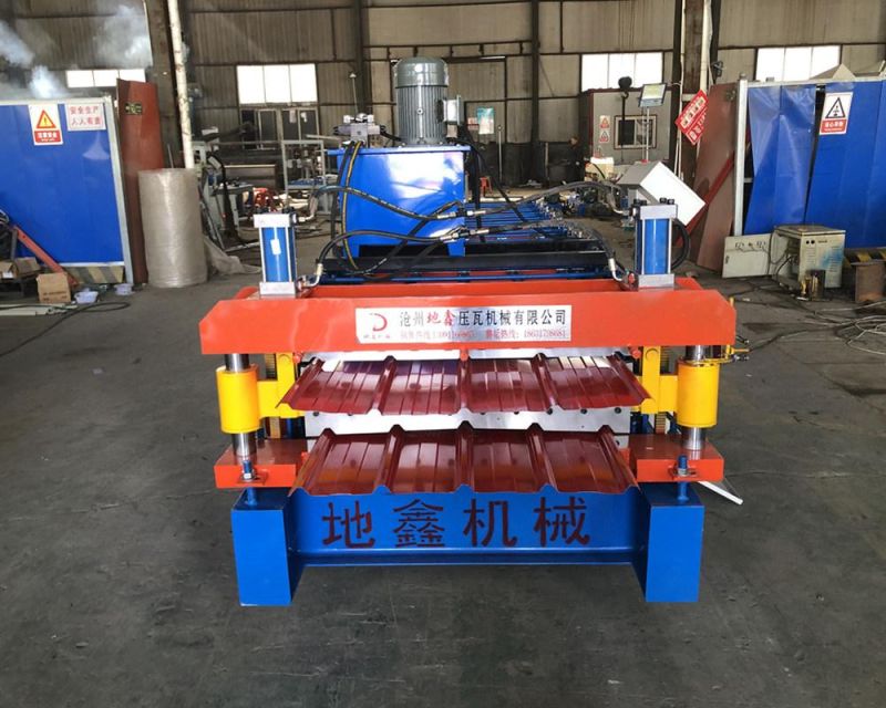 Double Layer Metal Roofing Sheet Machine/Roof Roll Forming Machine