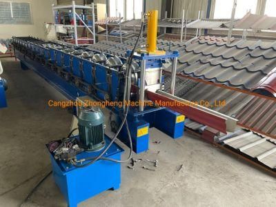 High Forming Speed Metal Gutter Roll Forming Machine with Delta Brand PLC