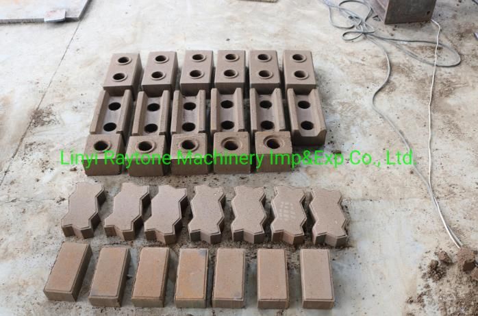 Qt4-10 Soil Press Block Making Kerb Brick Plant