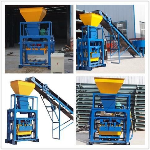 Qt40-1 Small Concrete Hollow Block Macking Machine