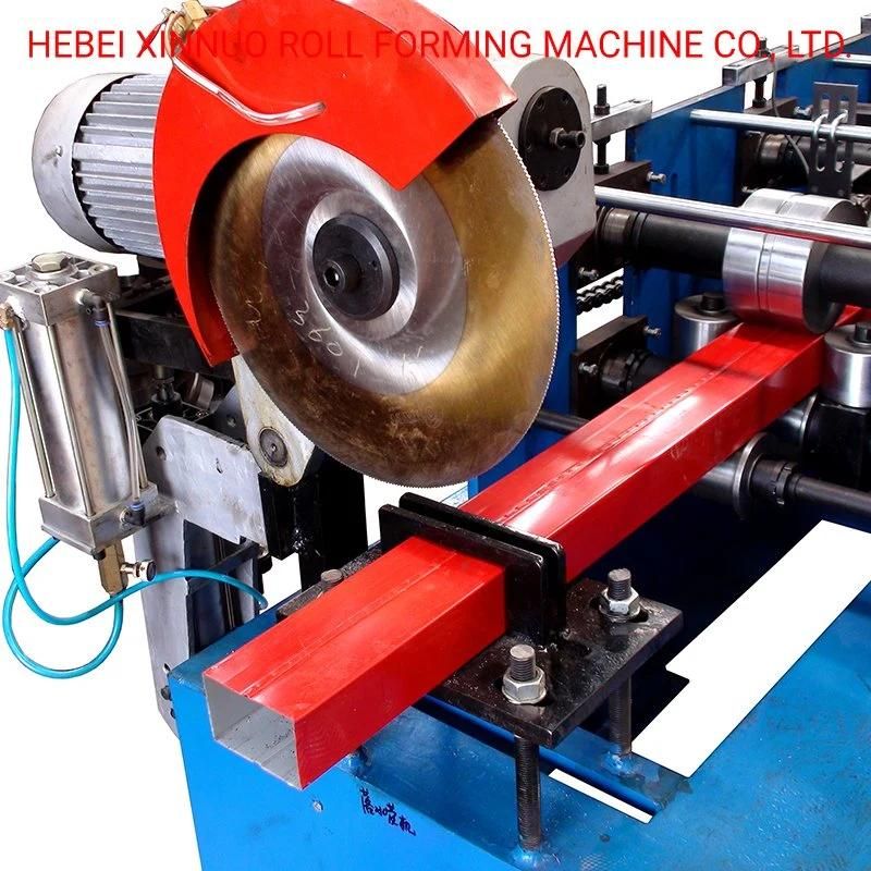 Steel Tube Rainspout Roof Tile Making Downspout Roll Forming Machine