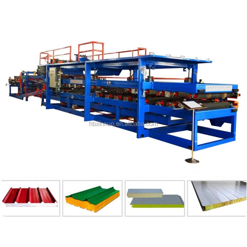 EPS Grooved Structural Insulated Sandwich Panels for Walls Production Line